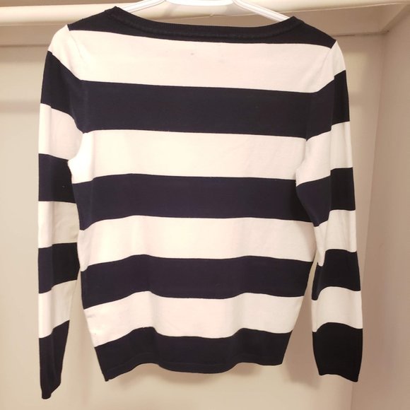 Tommy Hilfiger Long sleeves T-Shirt blue and white - Picture 2 of 4